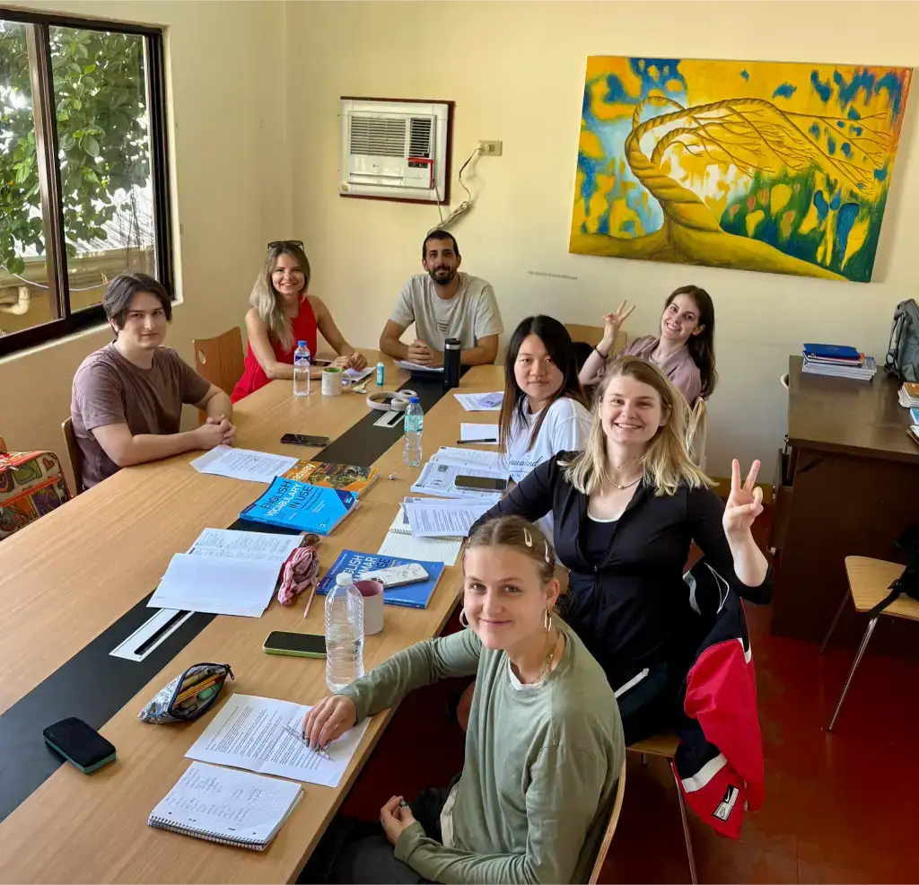 Class at Paradise English in Boracay