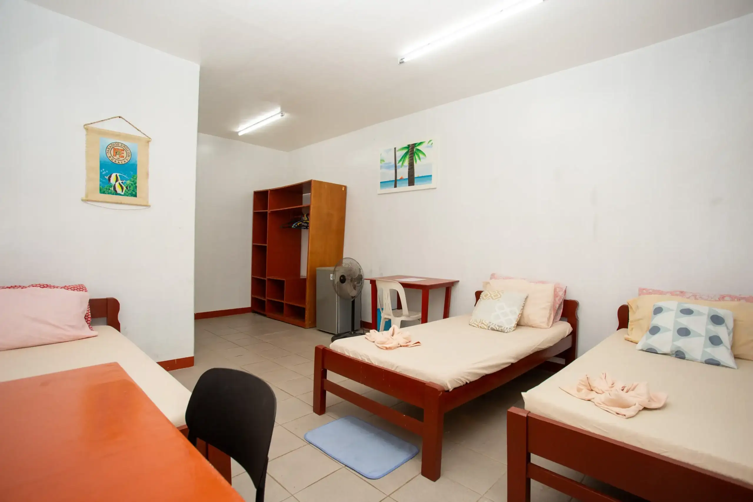 Student residence at Paradise English in Boracay